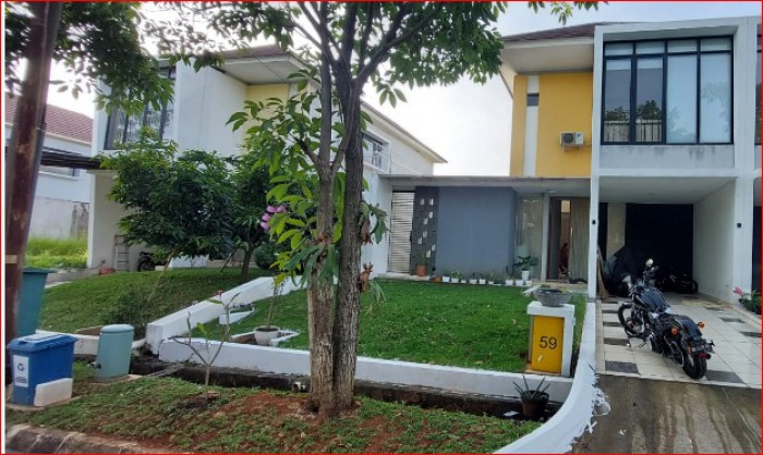 Rumah Dijual Semi Furnished di Cluster Summer Blizz Simpruk Lippo Cikarang 